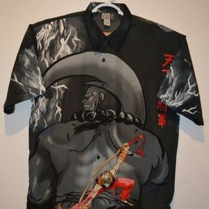 Oriental-STyle Korean Shirt Size XL  by TRUST